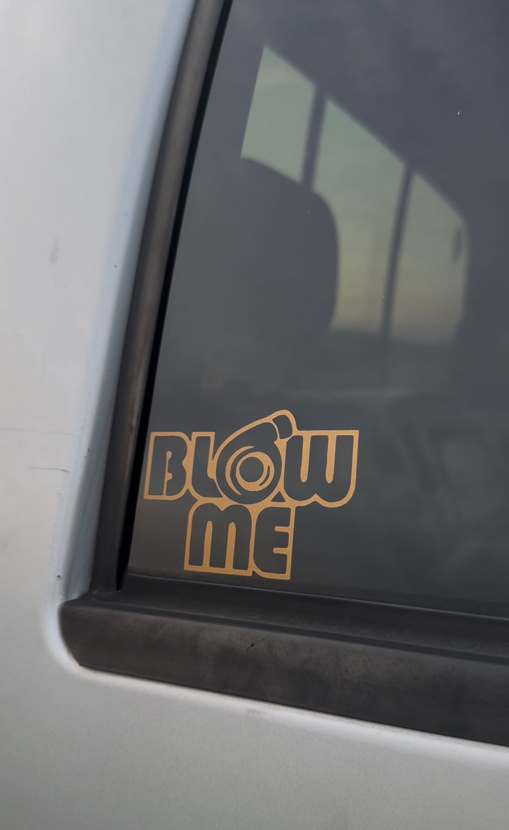 Blow me Turbo decals