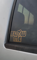 Blow me Turbo decals